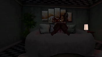 Маленькую грязную шлюшку жестко трахают в комнате дешевого отеля