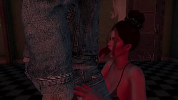 Маленькую грязную шлюшку жестко трахают в комнате дешевого отеля