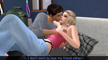 Teen horny couple has risky sex