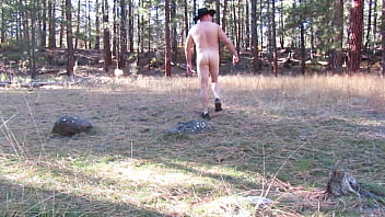 Naked around the campsite