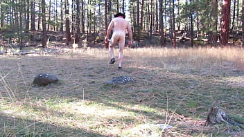 Naked around the campsite