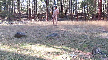 Naked around the campsite