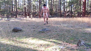 Naked around the campsite