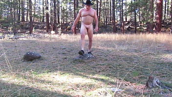 Naked around the campsite