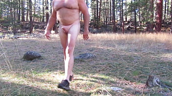 Naked around the campsite