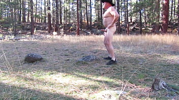 Naked around the campsite