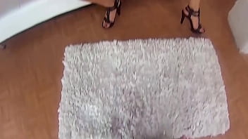 Erica lauren fake boobs gilf milf pov blowjob and sweet cum swallow