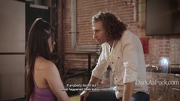 Foot in the door cock in the mouth