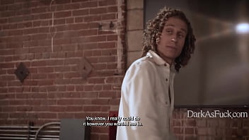 Foot in the door cock in the mouth