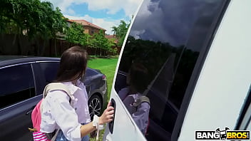 Wild 19 y o gets fucked on the bus