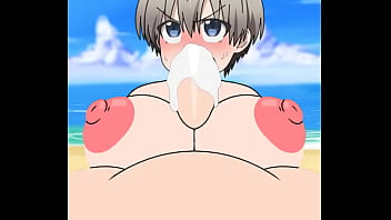 Uzaki chan paizuri in rhythm game