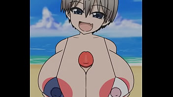 Uzaki chan paizuri in rhythm game