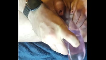 Spunlnix1991 pushing in the morning plug