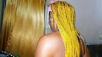 He got satisfied with my wet pussy