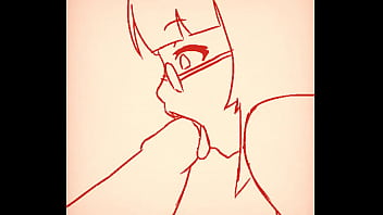 Nerd girl gets freaky