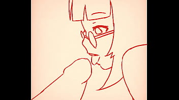 Nerd girl gets freaky