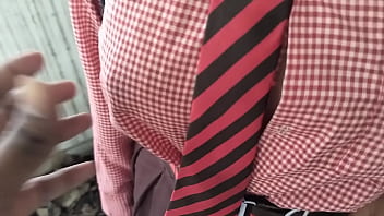 Indian desi college school girl calling her boyfriend to fucked with huge cock when she is alone in classroom