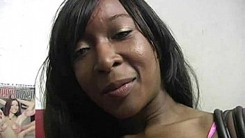 Sexy ebony enjoying gloryhole 5