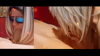 Rich bbw loves to suck the cock