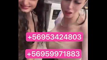 Bien ricas y calientes para ti bb estamos haciendo videollamadas con mi amiga natthychilena también cada una sola escr