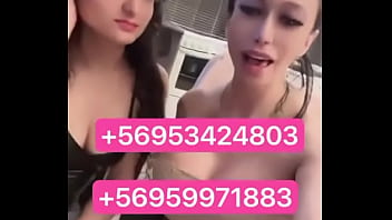 Bien ricas y calientes para ti bb estamos haciendo videollamadas con mi amiga natthychilena también cada una sola escr