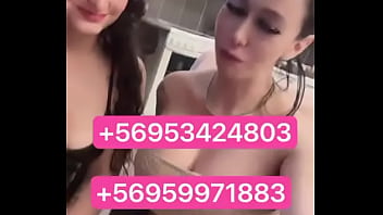 Bien ricas y calientes para ti bb estamos haciendo videollamadas con mi amiga natthychilena también cada una sola escr