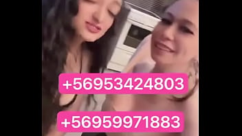 Bien ricas y calientes para ti bb estamos haciendo videollamadas con mi amiga natthychilena también cada una sola escr