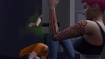 Fart sims gym fart face