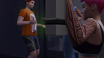 Fart sims gym fart face