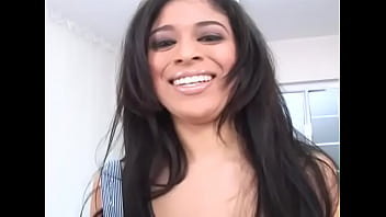 Adriana neveah cute 19 yo petite latina fucked by big cock and gets cum facial