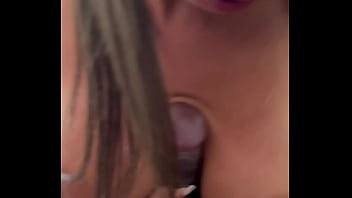 Intense blowjob reverse cowgirl cowgirl moaning a lot on the couch