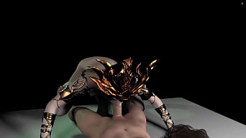 3d hot cosplay slut naked her perfect asses sitting on the big cock