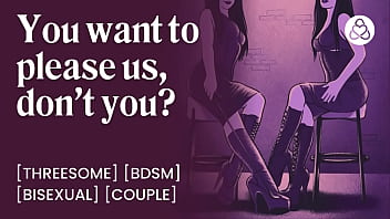 Fucked and bound first bdsm threesome face fuck and giving her full control