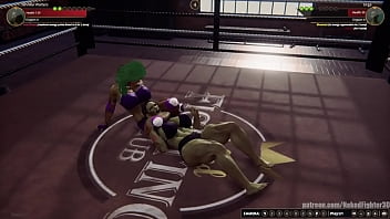 Jennifer vs urga nf3d female mma femdom combat