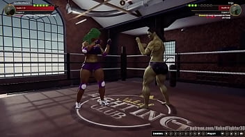 Jennifer vs urga nf3d female mma femdom combat