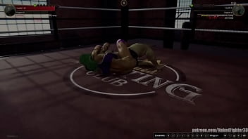 Jennifer vs urga nf3d female mma femdom combat