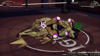 Jennifer vs urga nf3d female mma femdom combat