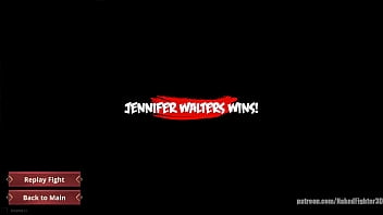 Jennifer vs urga nf3d female mma femdom combat