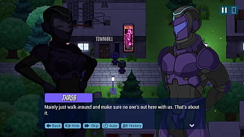 Superhero goes to the future and gets fucked by the villains 3