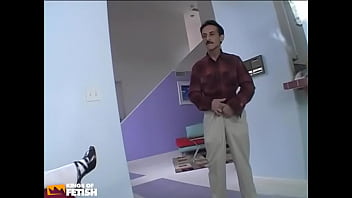 Asian teen gets mouth and pussy destroyed by her lover and step father