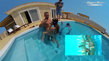 Hot brunette talia mint sucks and fucks