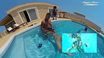 Hot brunette talia mint sucks and fucks