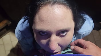 18 year pov blue eyed babe sucking sick and throatpie