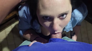 18 year pov blue eyed babe sucking sick and throatpie
