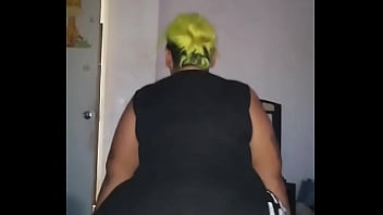 Calentando con escalera