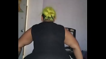 Calentando con escalera