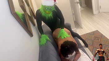 Sexy latina alix avery gets a special xmas gift from the grinch preview