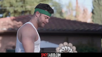 Naive redhead teen fucked by her new tennis coach after the game