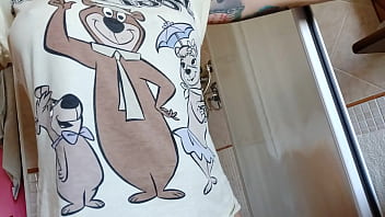 Chantal is really hot during her shower