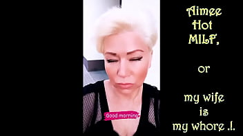 Private chat of my mature bitch view from the front camera